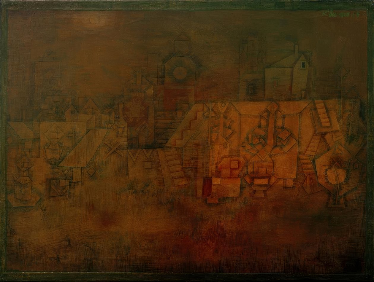 Vieux cimetière - Paul Klee