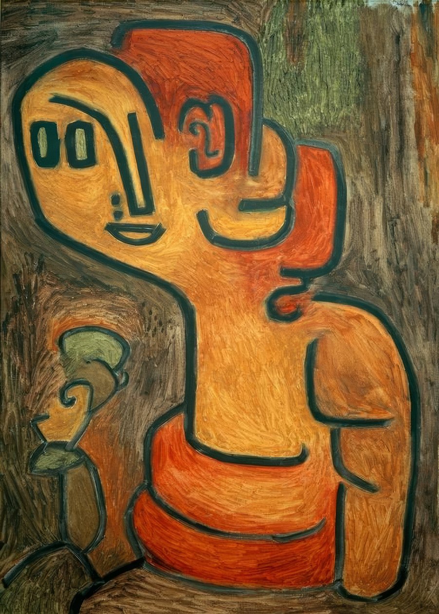 Buste de Gaia - Paul Klee