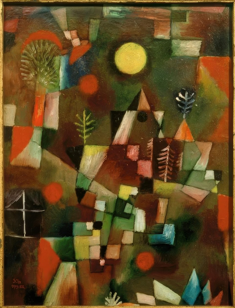 La pleine lune - Paul Klee