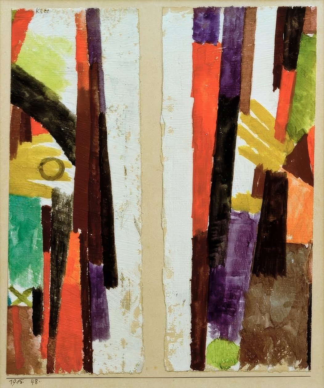 Ailes pour 1915 45. – 1915,48 - Paul Klee