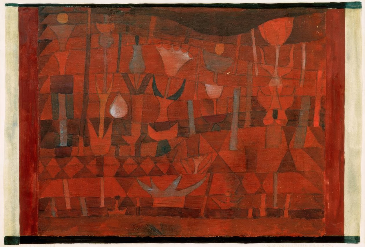Jardin de fleurs indien - Paul Klee