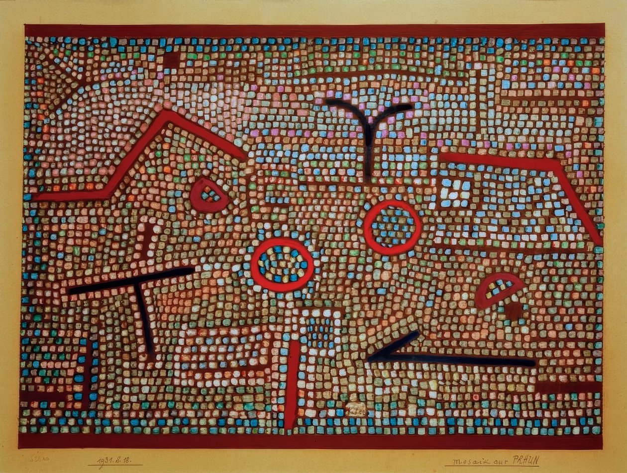 Mosaïque de Prhun - Paul Klee