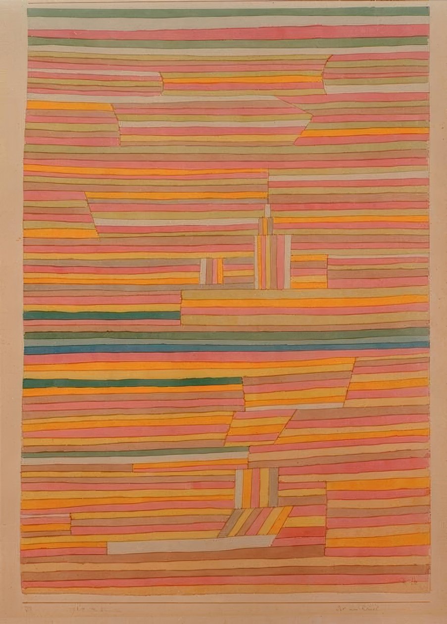 Lieu au canal - Paul Klee