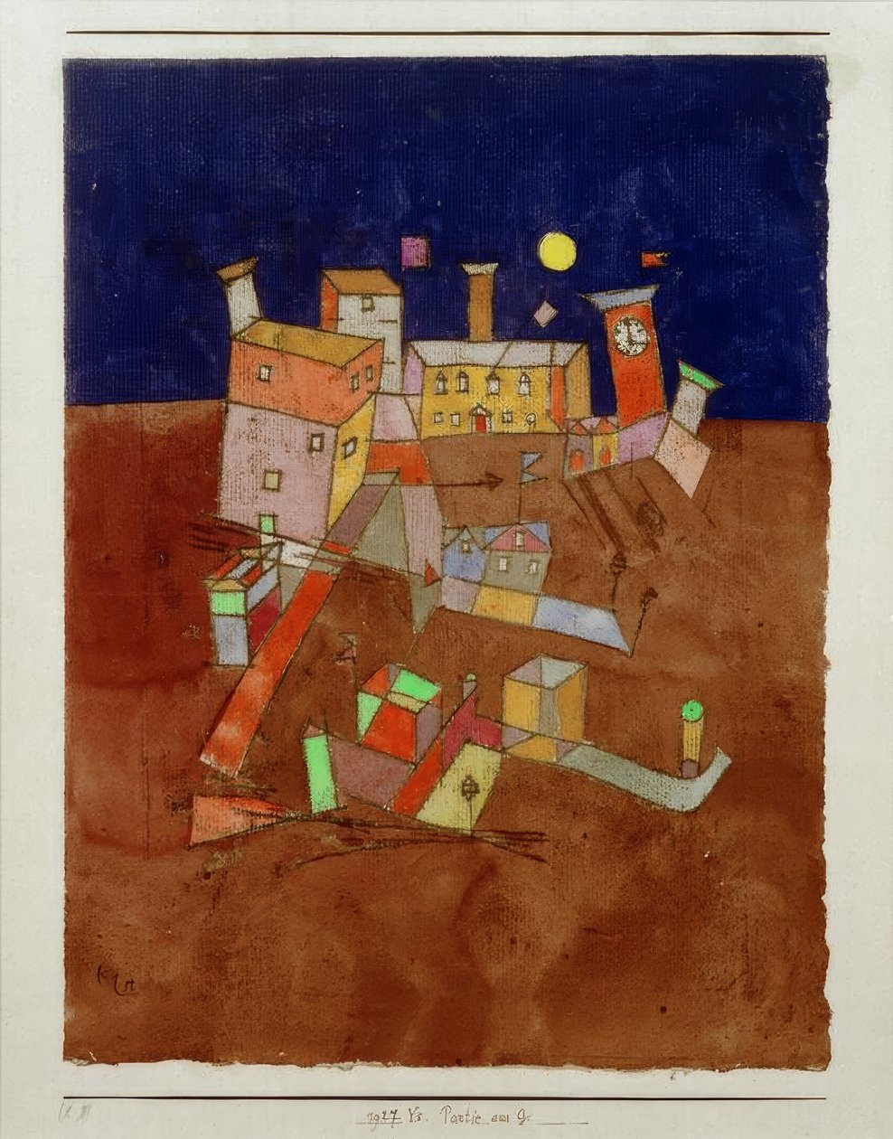 Partie de G. - Paul Klee