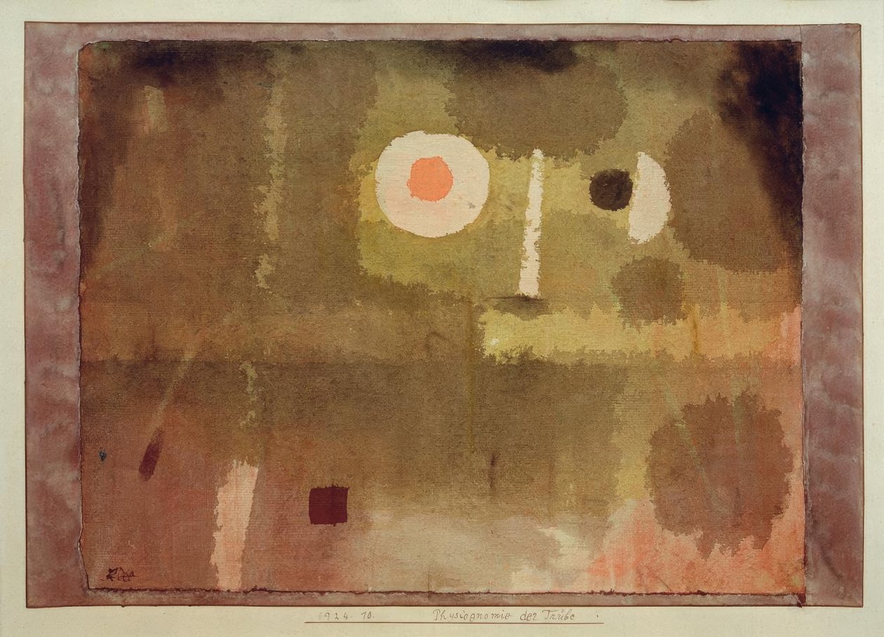 Physiognomie de la tristesse - Paul Klee