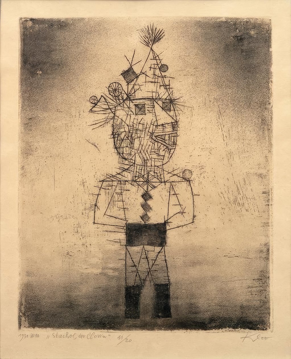 Stachel le clown - Paul Klee