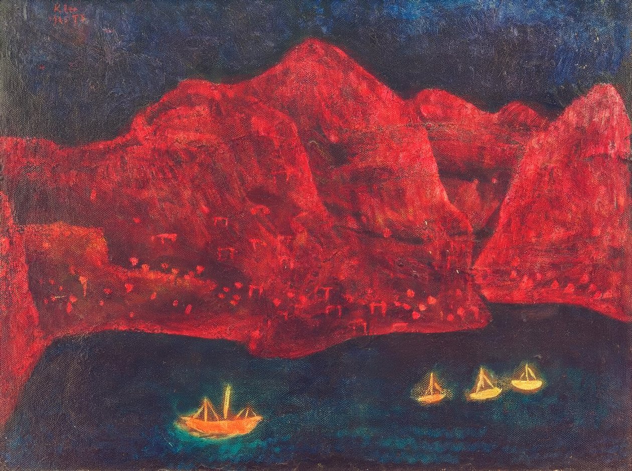 Côte sud le soir - Paul Klee