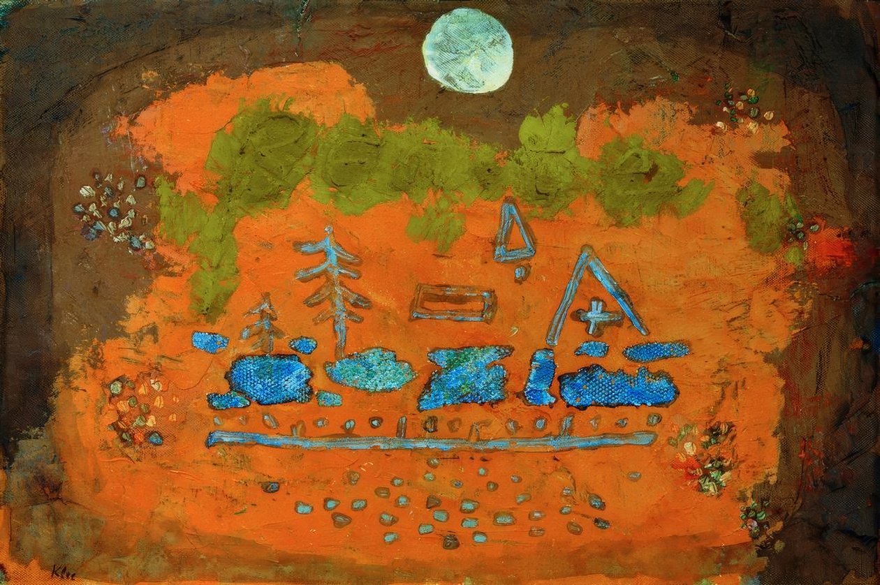 Offrande de pleine lune - Paul Klee