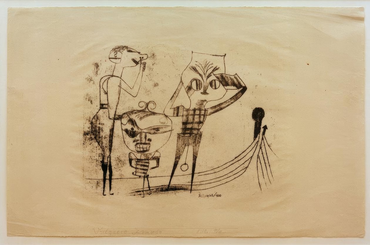 Comédie vulgaire - Paul Klee