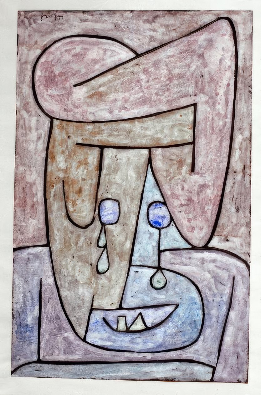 Femme en Pleurs - Paul Klee