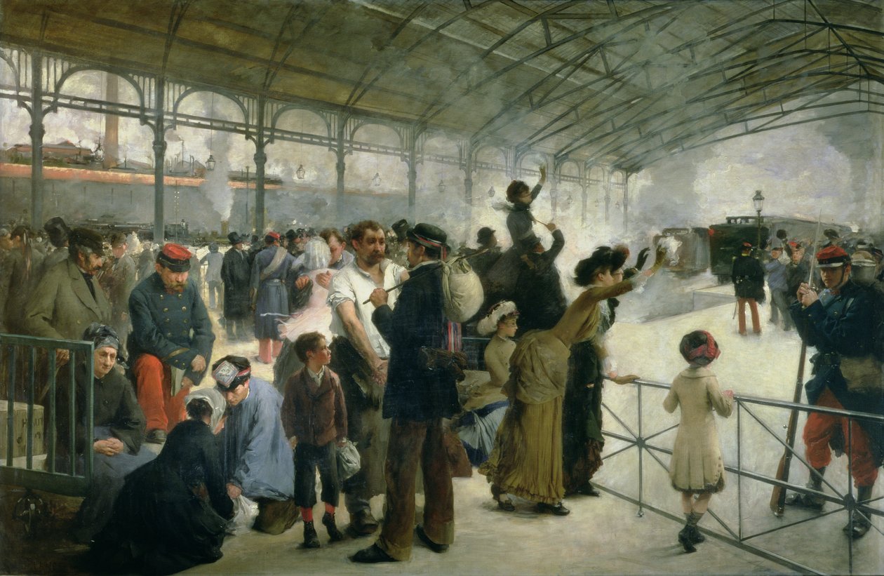 Le Départ, Gare d