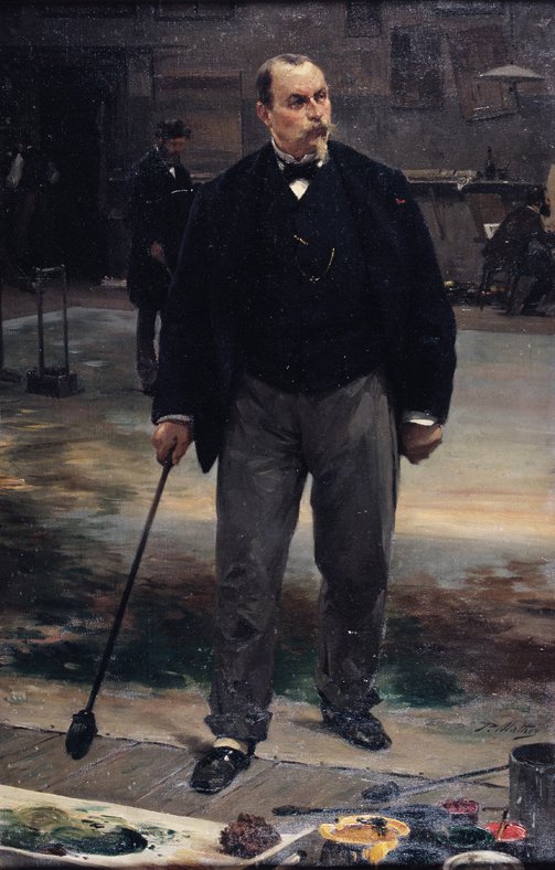 Portrait du peintre Rube, décorateur de l