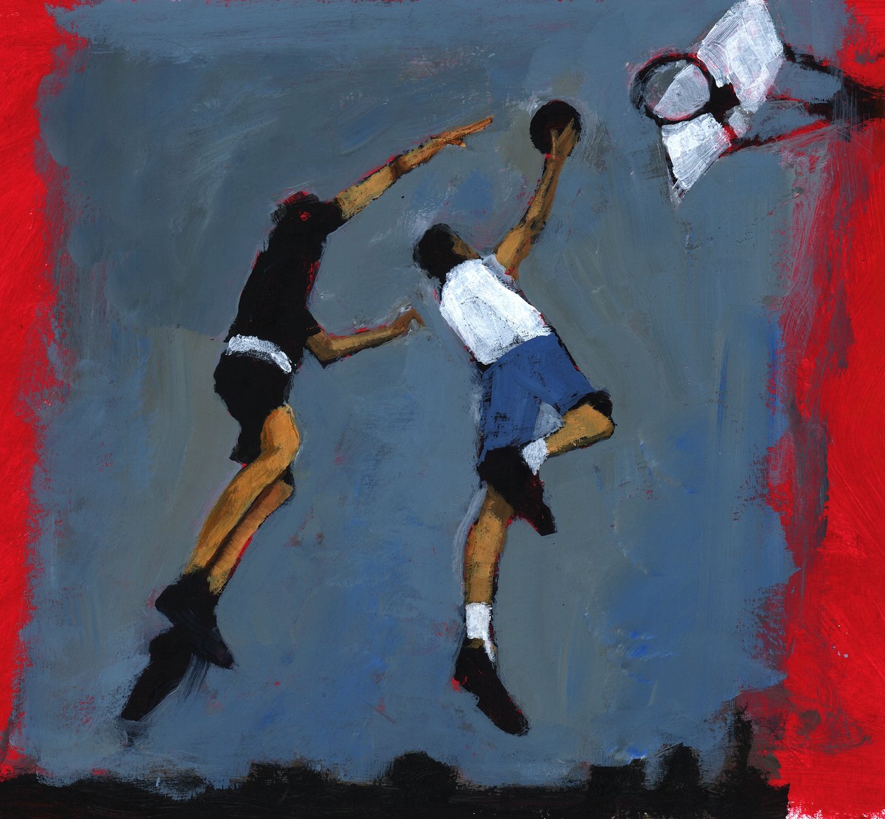 Joueurs de basketball, 2009 - Paul Powis
