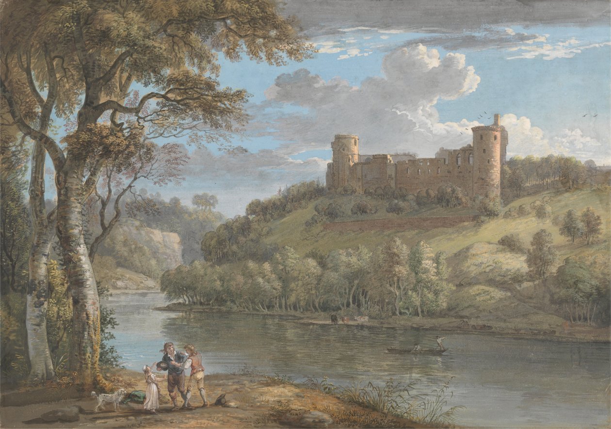 Château de Bothwell, depuis le sud - Paul Sandby