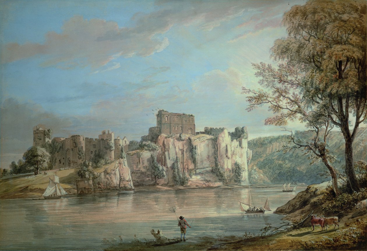 Château de Chepstow - Paul Sandby