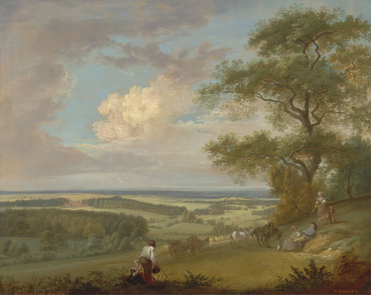 Parc Hackwood, Hampshire - Paul Sandby