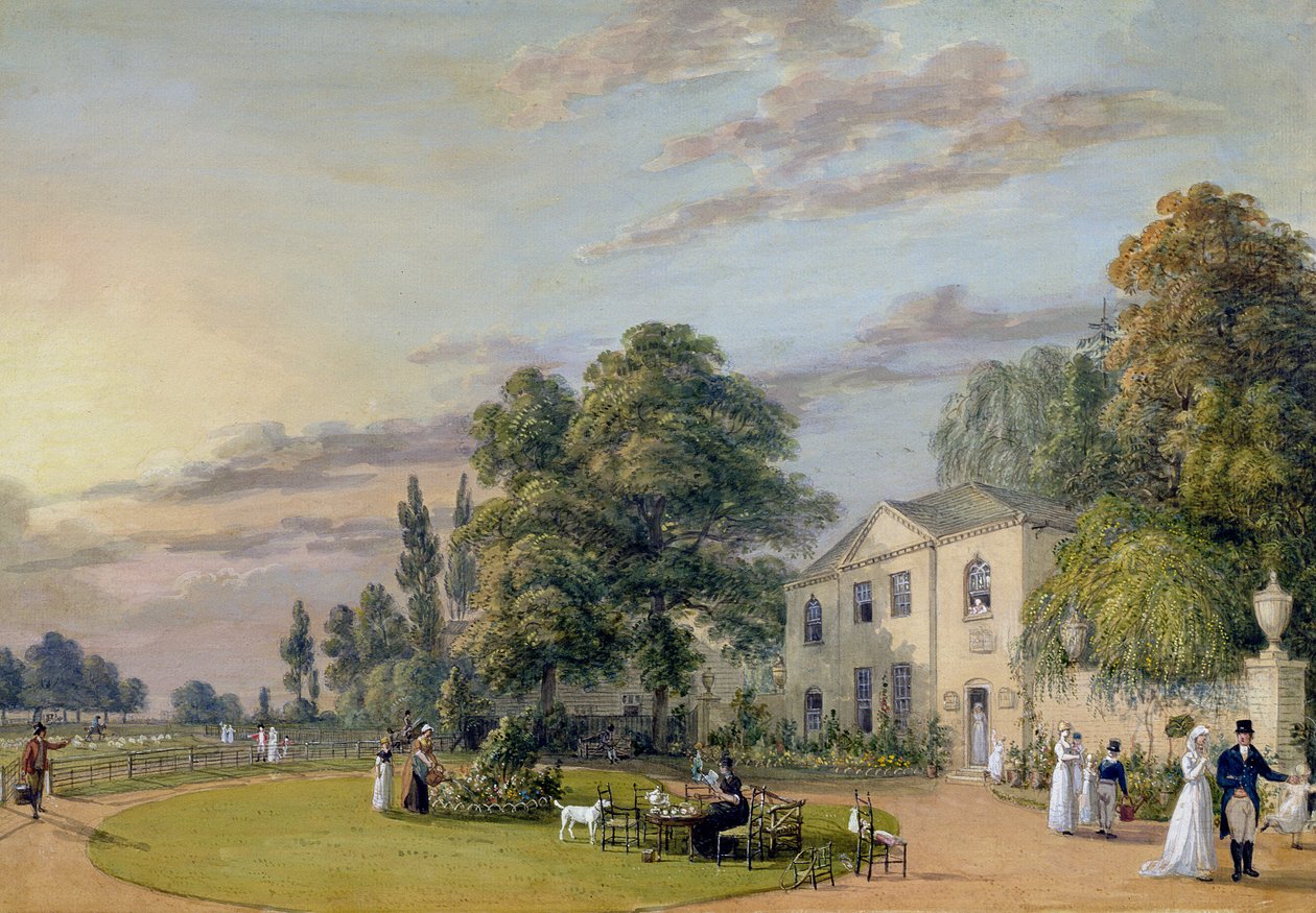 Thé à Englefield Green - Paul Sandby