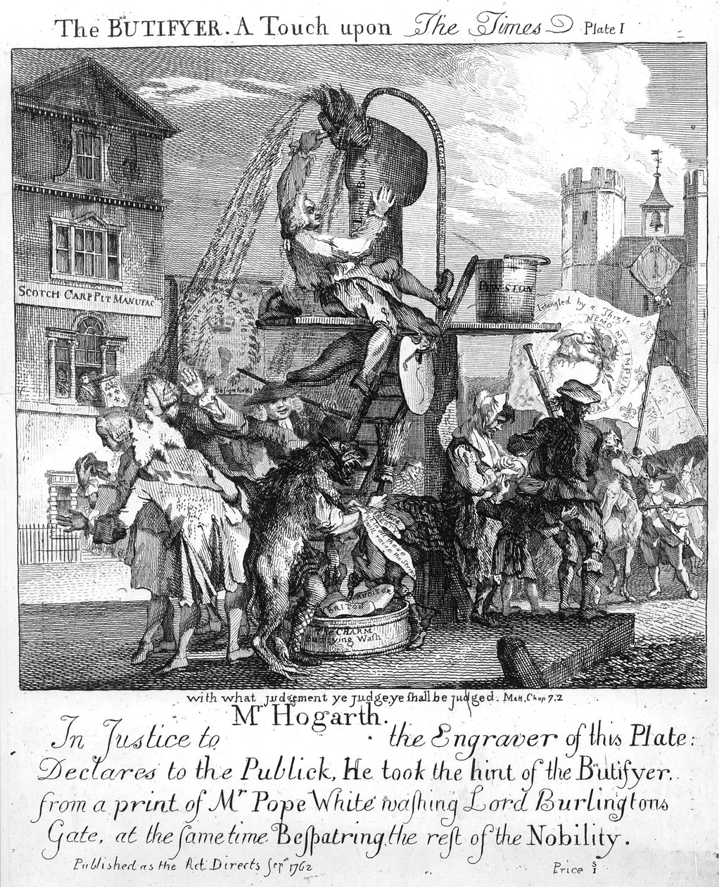 Le Butifyer, Une touche sur les temps, 1762 - Paul Sandby