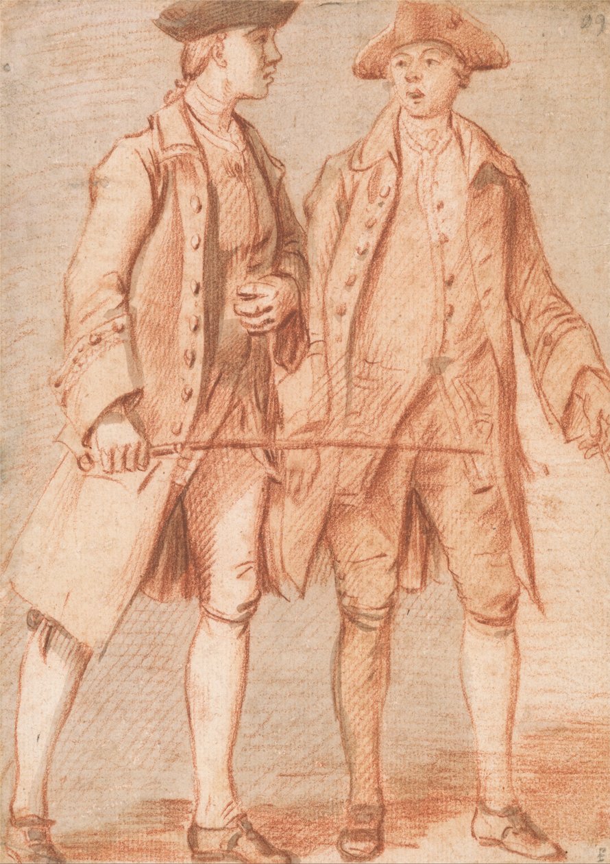 Deux hommes, l