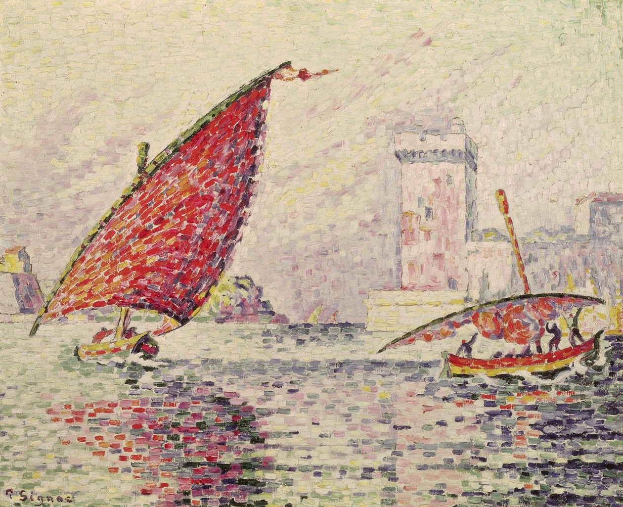 Fort Saint-Jean, Marseille, 1907 - Paul Signac