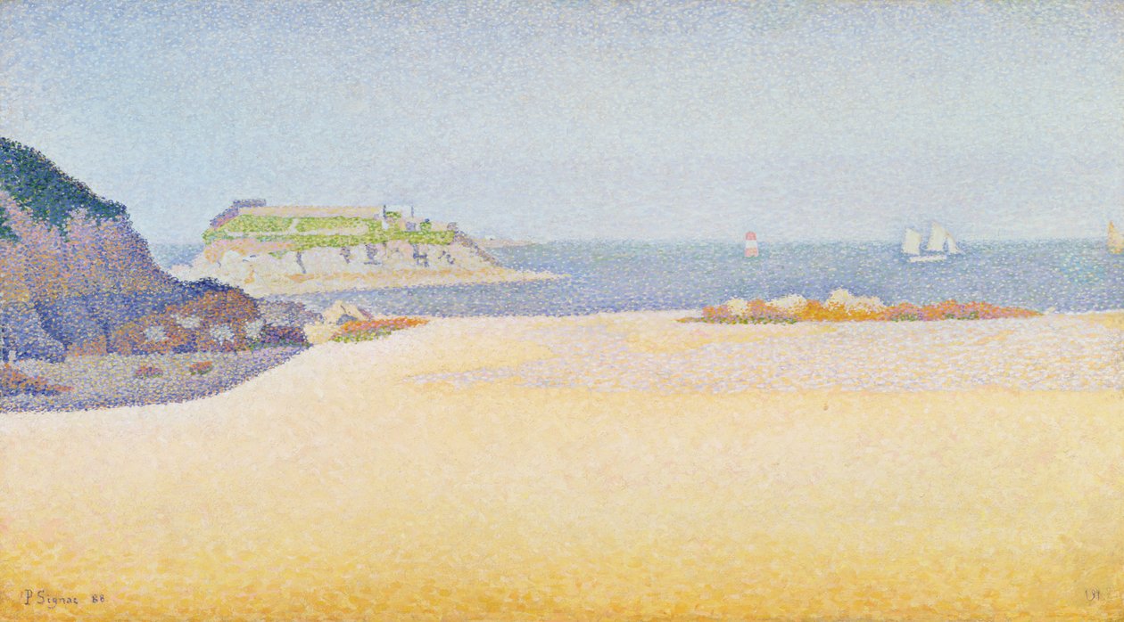 Île la Comtesse, Pontrieux, 1888 - Paul Signac