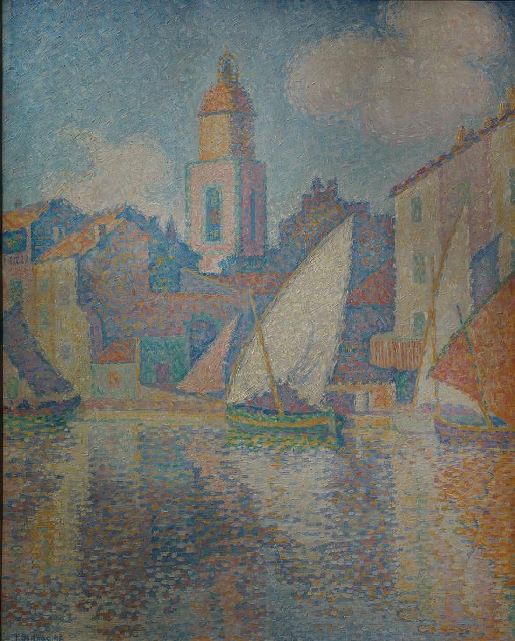 Clocher de Saint-Tropez - Paul Signac