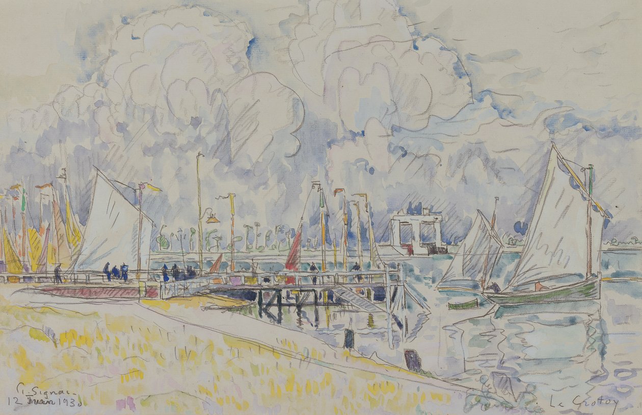 Le Crotoy, 1930 - Paul Signac