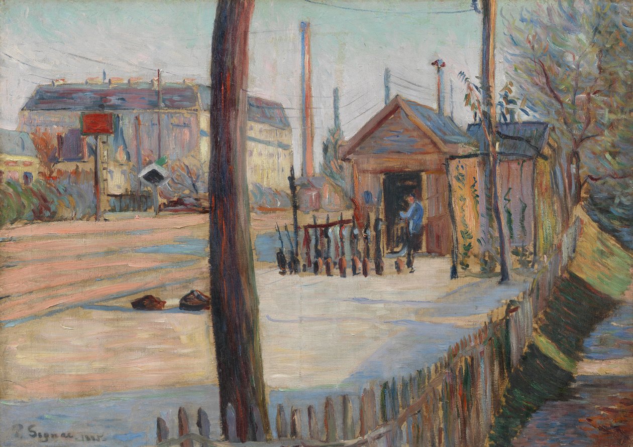 Jonction ferroviaire près de Bois-Colombes - Paul Signac
