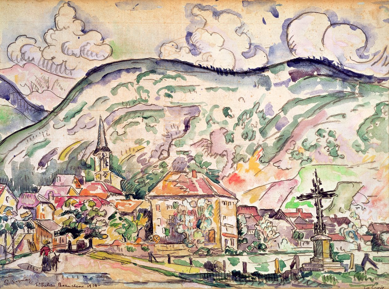 Saint-Julien-Beauchêne, 1914 - Paul Signac
