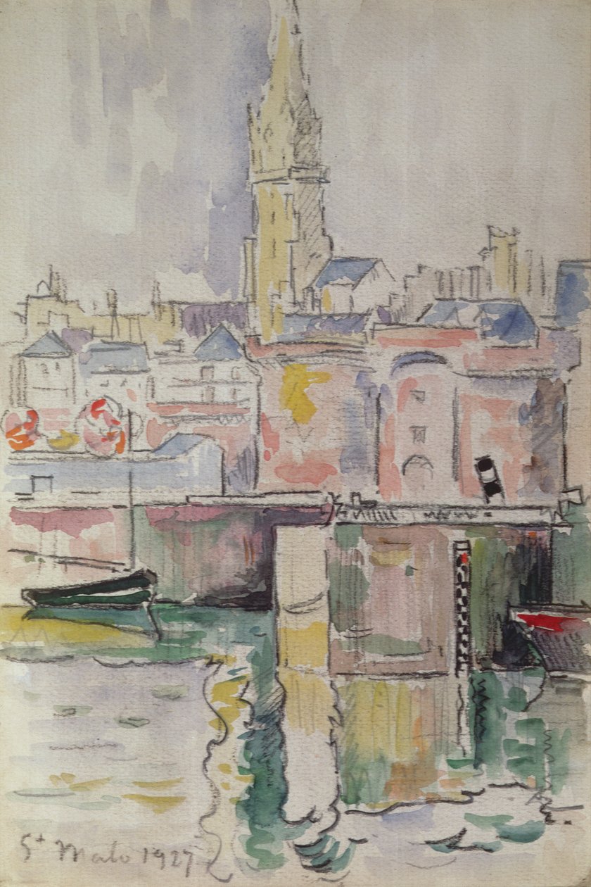 Saint-Malo, 1927 - Paul Signac