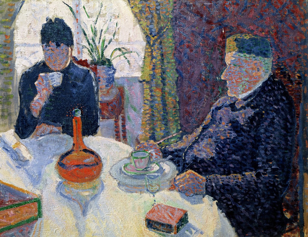 Étude pour La Salle à Manger, c.1886 - Paul Signac