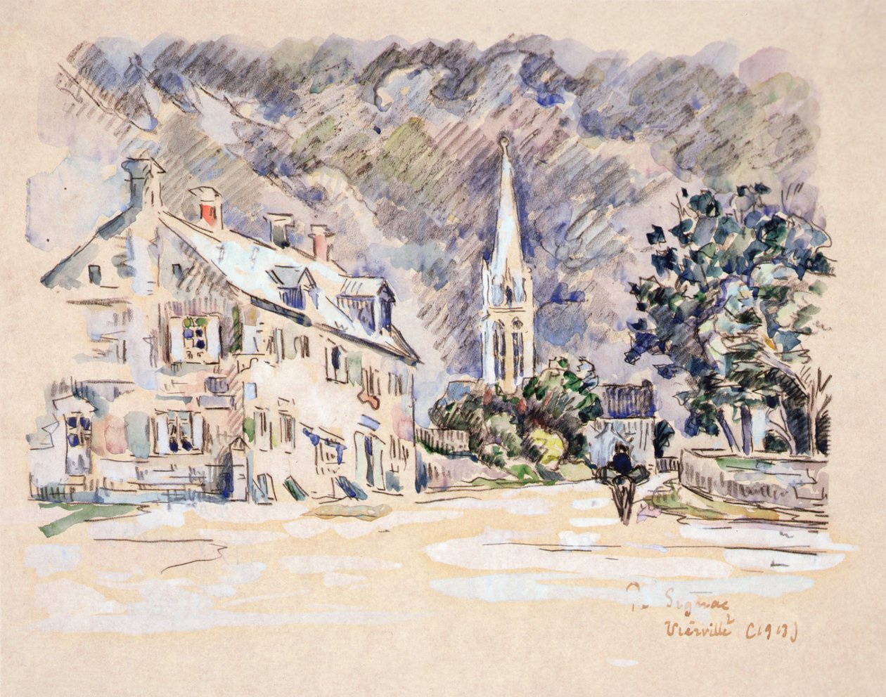 Vierville (Calvados) 1913 - Paul Signac