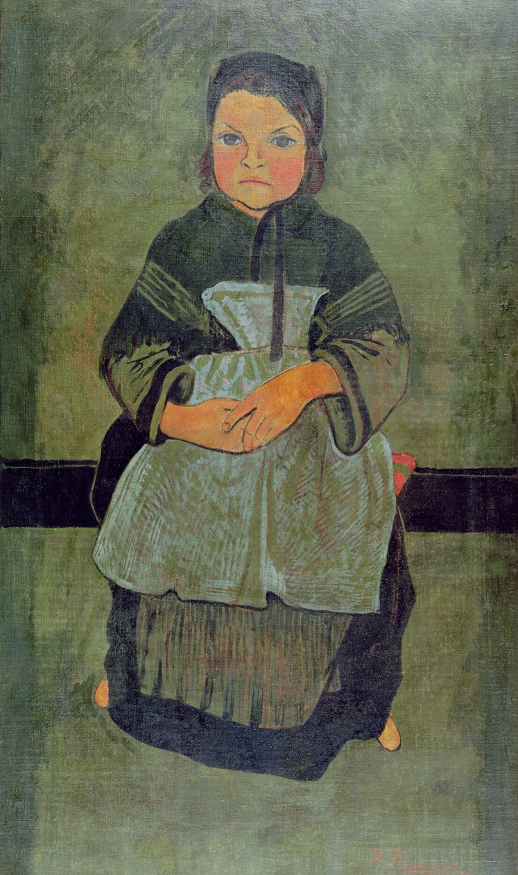 Enfant breton assis, 1895 - Paul Sérusier