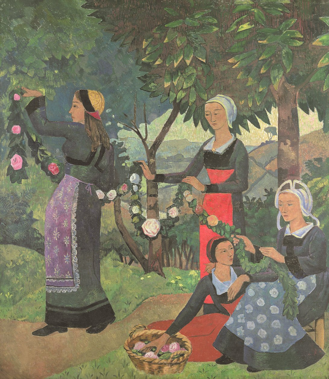 La Guirlande de roses, c.1898 - Paul Sérusier