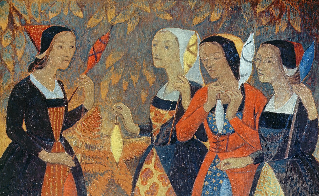 Les Fileuses - Paul Sérusier