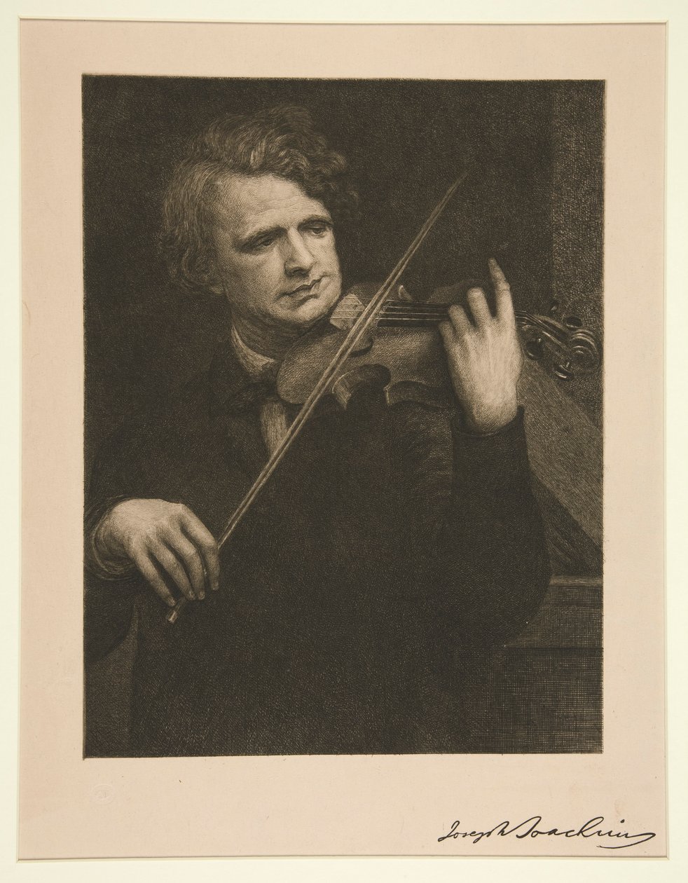 Joseph Joachim - Paul Adolphe Rajon