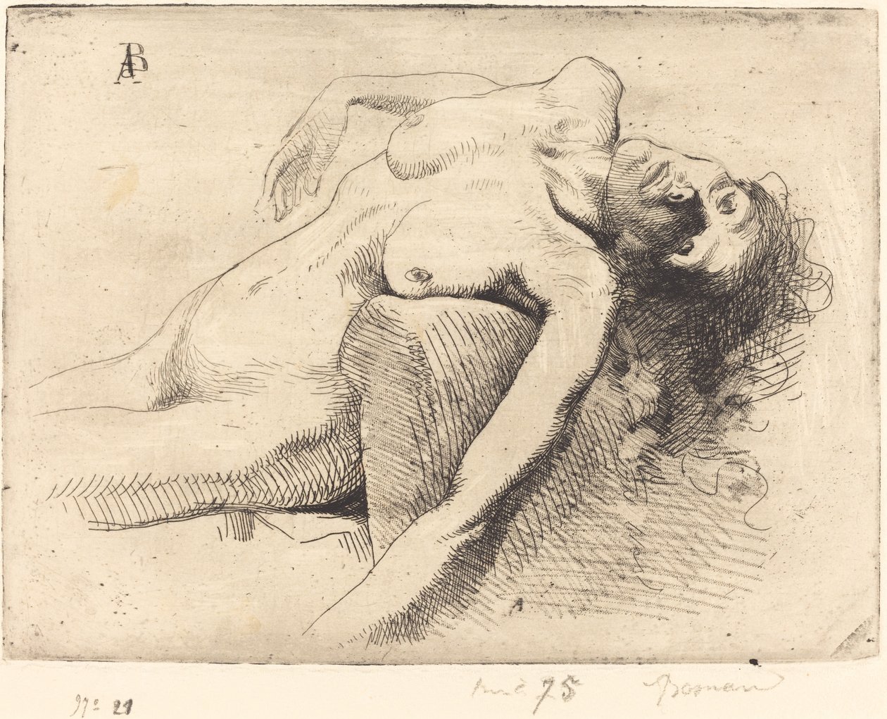La mourante - Paul Albert Besnard