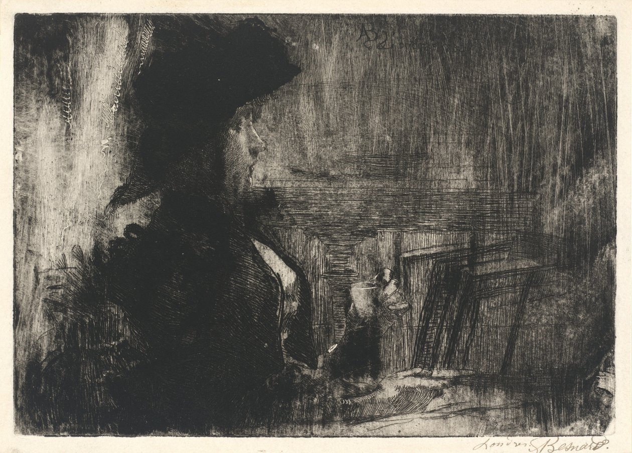 La tasse de thé, 1883 - Paul Albert Besnard