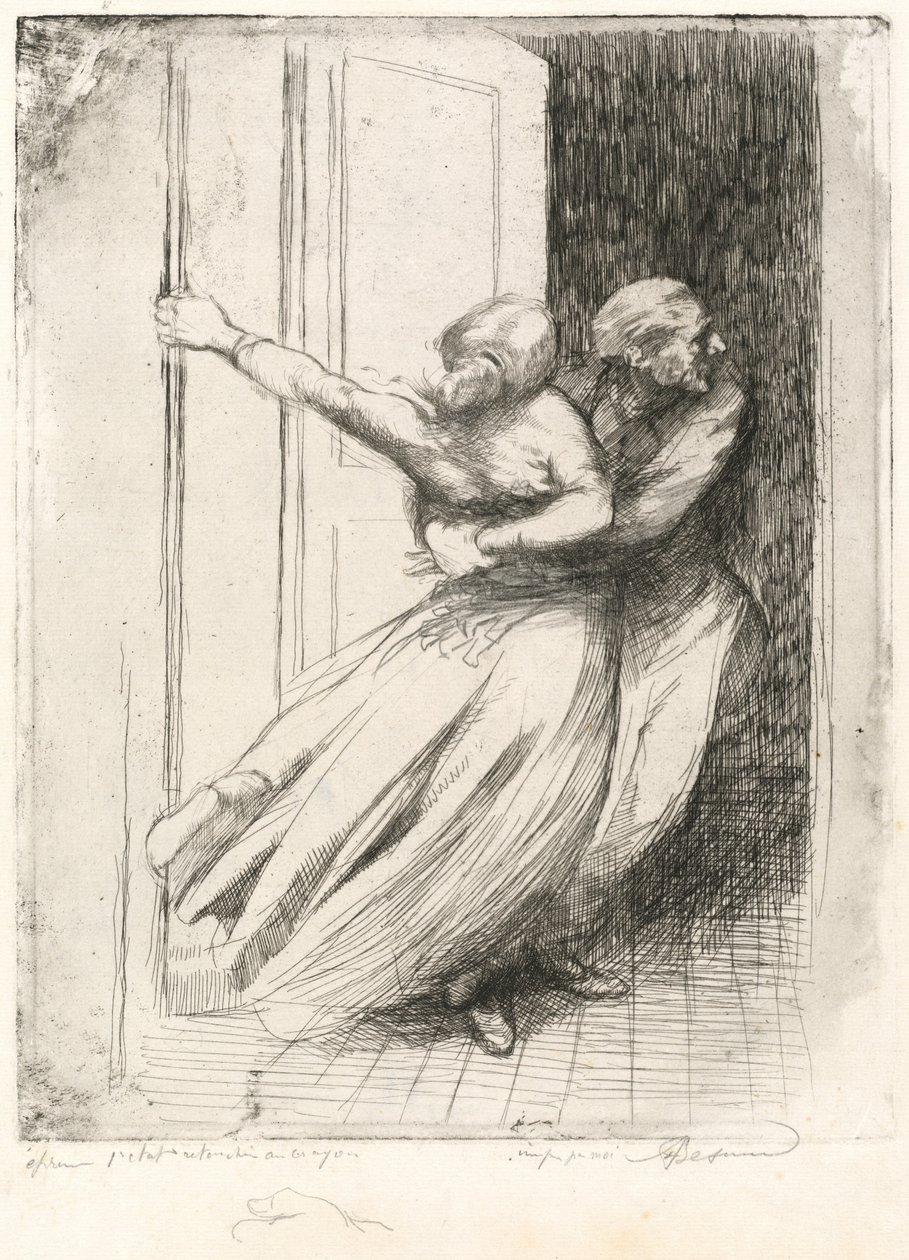 Le Viol, c. 1886 - Paul Albert Besnard