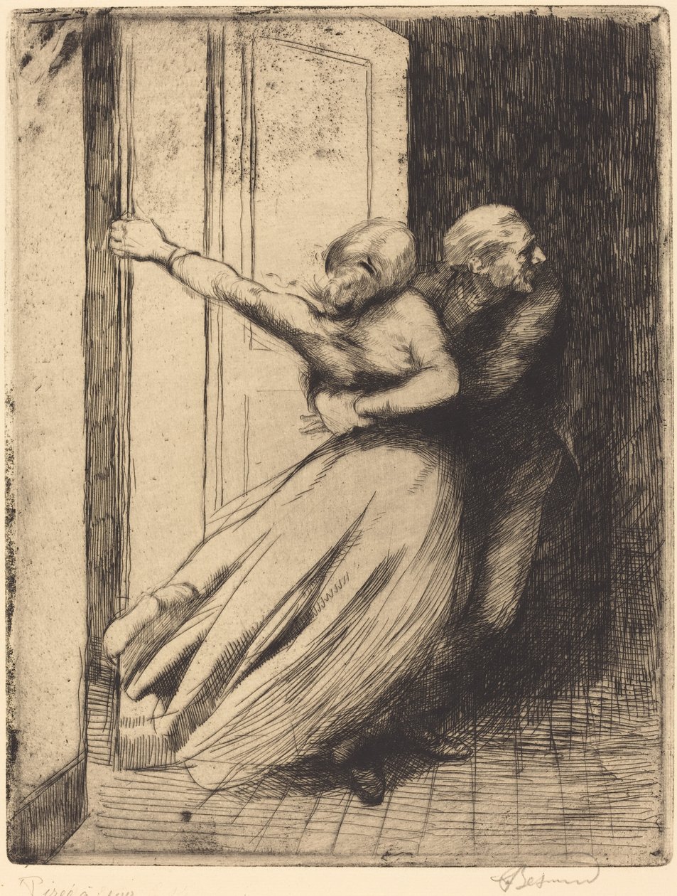 Le Viol, vers 1886 - Paul Albert Besnard