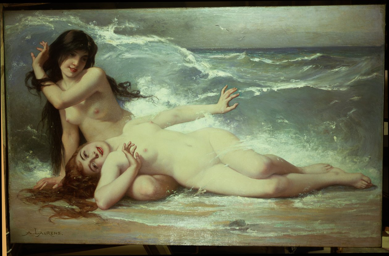 Attraper des vagues - Paul Albert Laurens