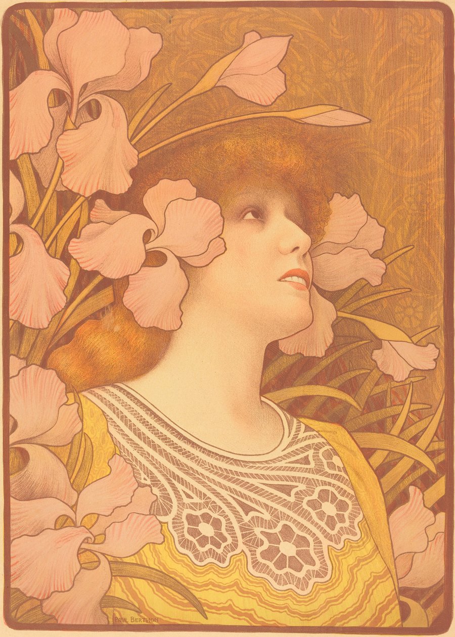 Sarah Bernhardt en Mélisande - Paul Berthon