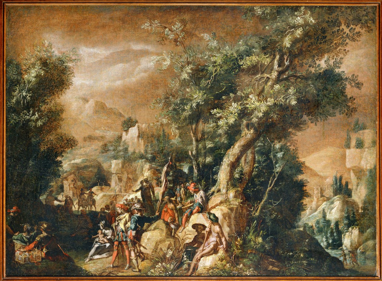 Ruines et figures … - Paul Brill or Bril