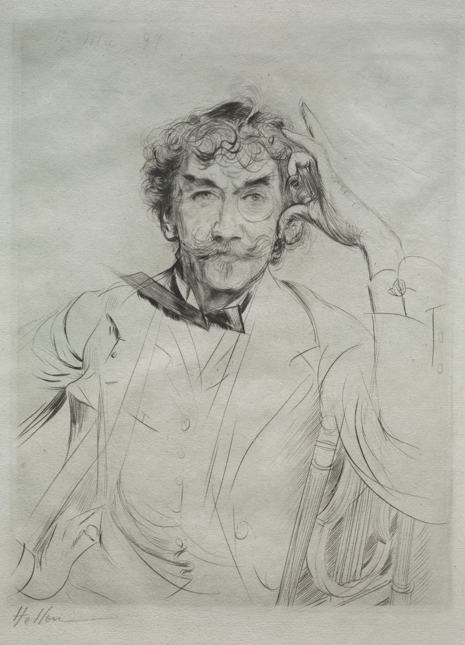 James MacNeill Whistler - Paul Cesar Helleu