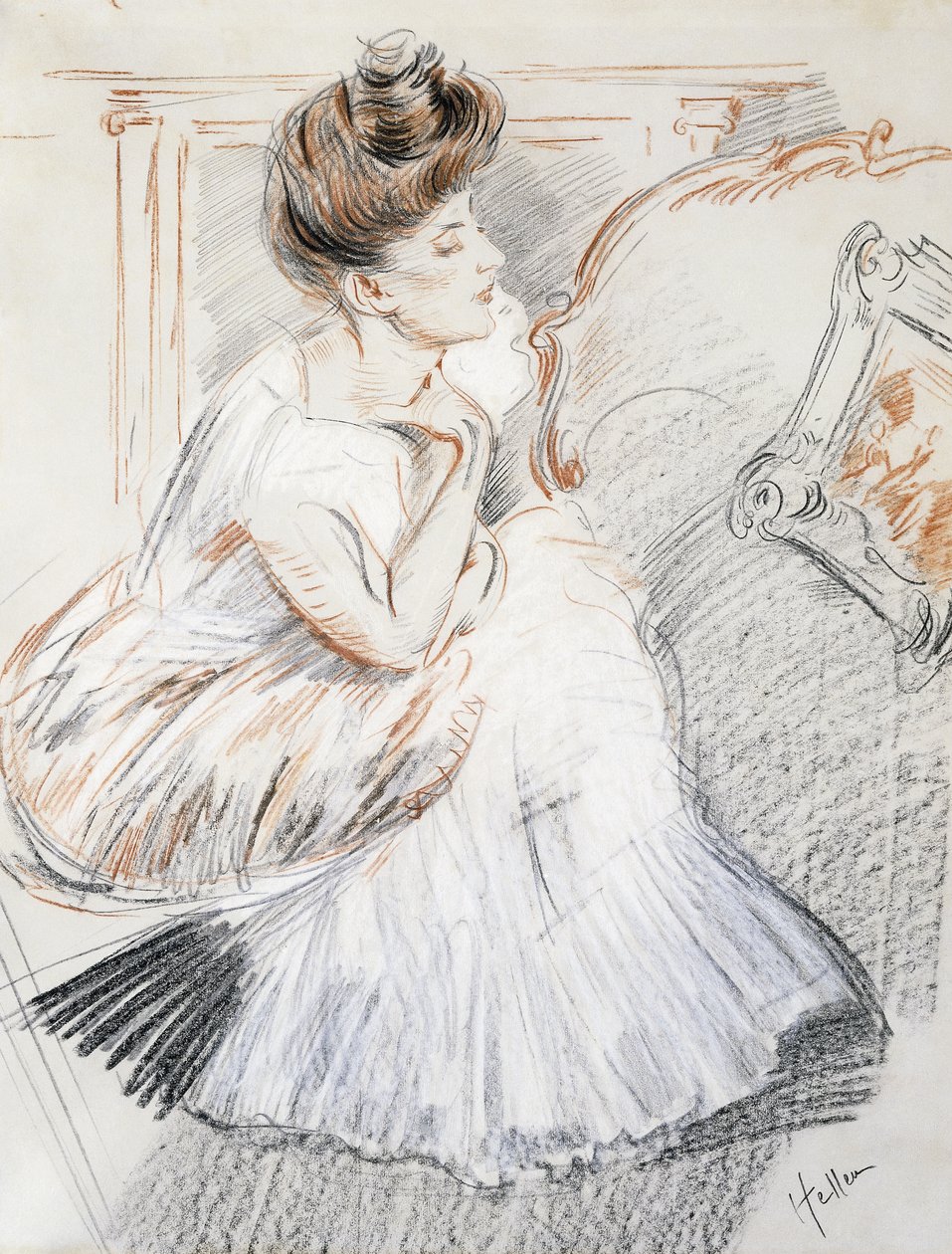 Madame Helleu - Paul Cesar Helleu