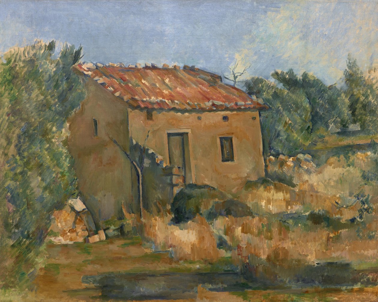 Maison abandonnée près d