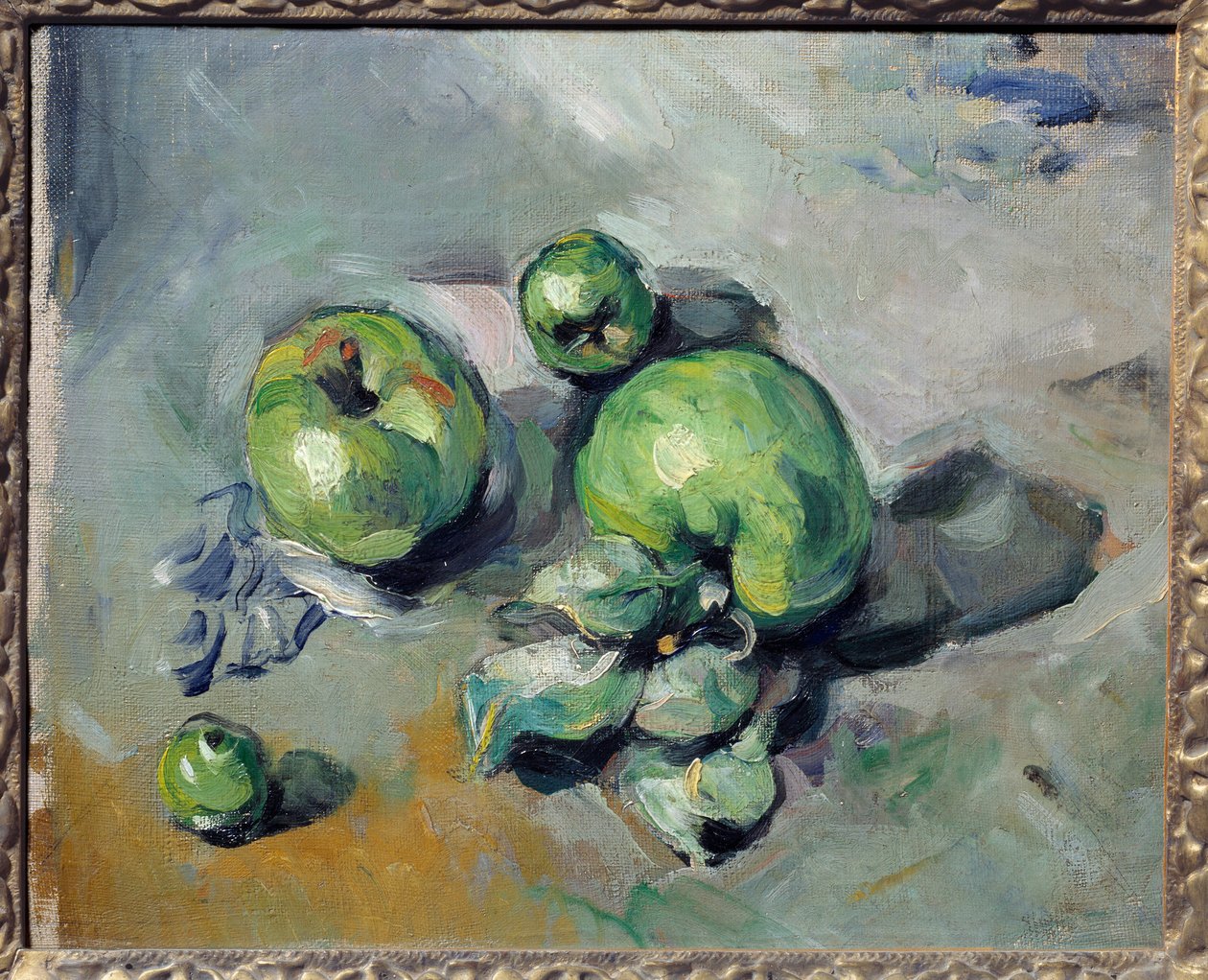 Pommes vertes - Paul Cézanne
