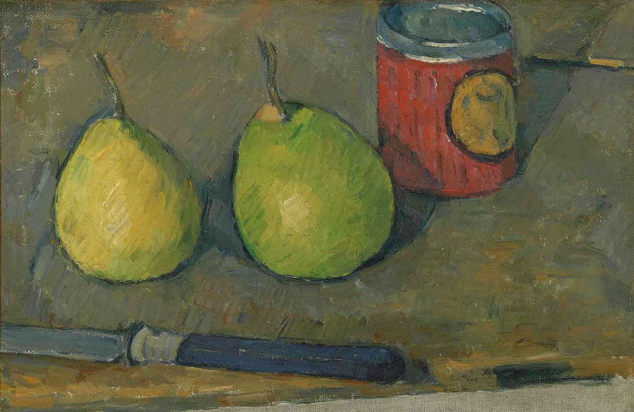 Poires et couteau - Paul Cézanne
