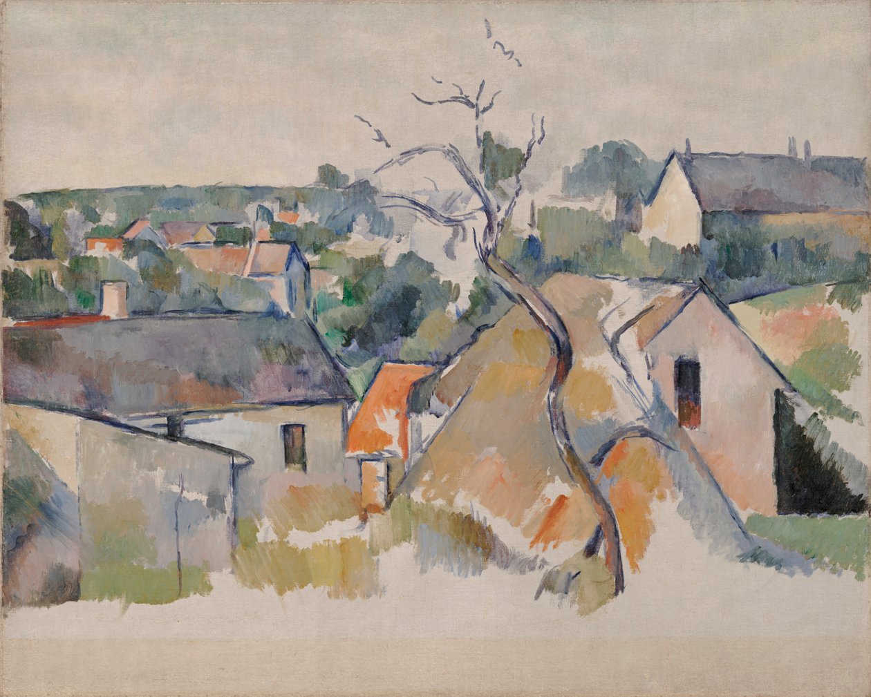 Les Toits, c.1898 - Paul Cézanne
