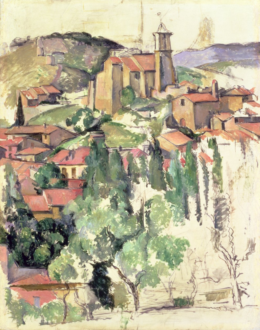 Le village de Gardanne - Paul Cézanne
